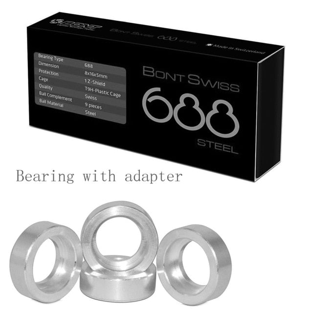 100% Original Bont Swiss Jesa 688 Inline Skate Bearings 16pcs Set
